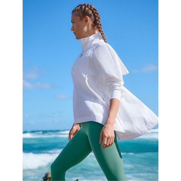 Athleta Advantage Poplin top EXTRA LARGE - Picture 3 of 13